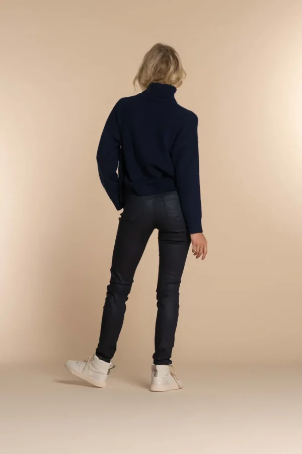 Vrouwen Geisha Fashion Geisha Dames Jogg Skinny Jeans 31538-10 Zwart