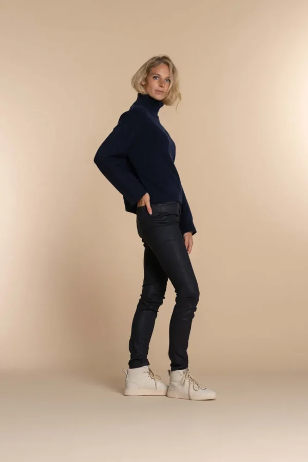 Vrouwen Geisha Fashion Geisha Dames Jogg Skinny Jeans 31538-10 Zwart