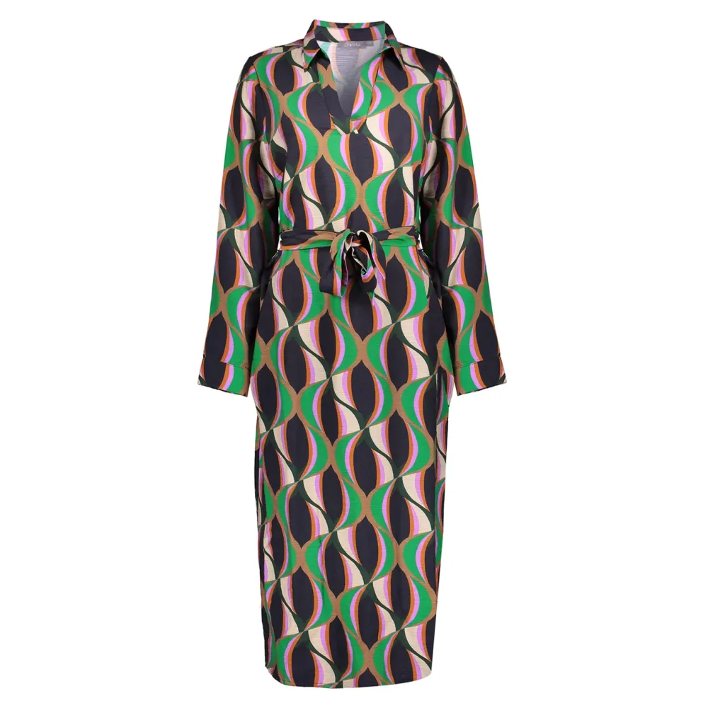 geisha_dames_jurk_vintage_1.webp Vrouwen Geisha Fashion Geisha Dames Jurk Vintage Print 37603-20 Groen