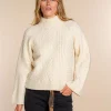 Vrouwen Geisha Fashion Geisha Dames Kabeltrui 34882-43 Off-White
