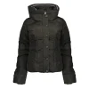 Vrouwen Geisha Fashion Geisha Dames Korte Pufferjas 88531-11 Dark Army