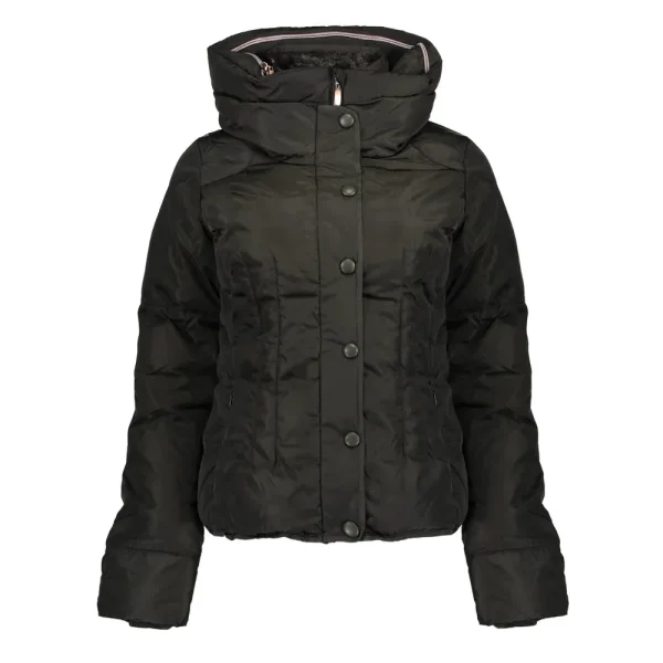 Vrouwen Geisha Fashion Geisha Dames Korte Pufferjas 88531-11 Dark Army