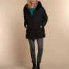 Vrouwen Geisha Fashion Geisha Dames Korte Puffer Jas 38571-21 Zwart