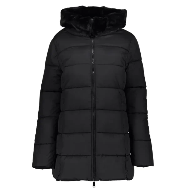 Vrouwen Geisha Fashion Geisha Dames Korte Puffer Jas 38571-21 Zwart