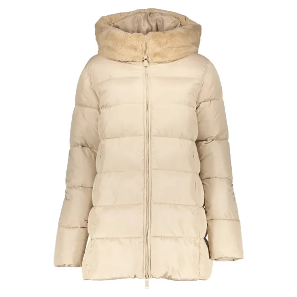 Vrouwen Geisha Fashion Geisha Dames Korte Puffer Jas 38571-21 Sand