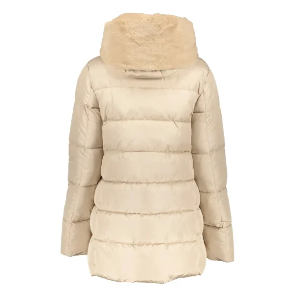 Vrouwen Geisha Fashion Geisha Dames Korte Puffer Jas 38571-21 Sand