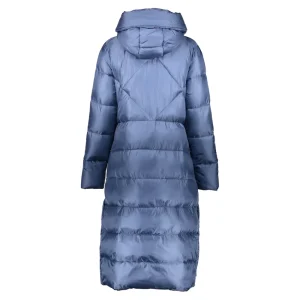 Vrouwen Geisha Fashion Geisha Dames Lange Puffer Jas 38568-21 Blue