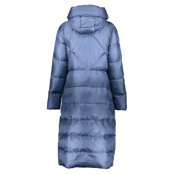 Vrouwen Geisha Fashion Geisha Dames Lange Puffer Jas 38568-21 Blue