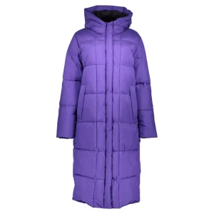 Vrouwen Geisha Fashion Geisha Dames Lange Puffer Jas 38563-21 Paars