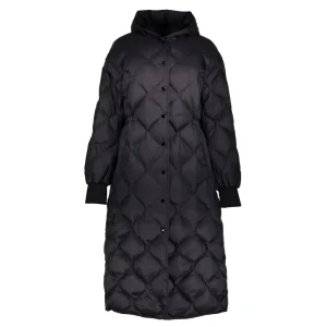 Vrouwen Geisha Fashion Geisha Dames Lange Puffer Jas 38501-10 Zwart