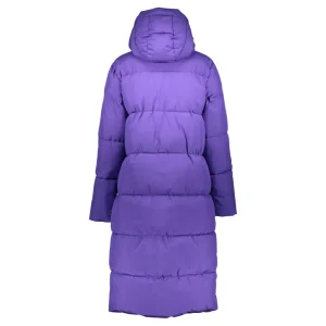 Vrouwen Geisha Fashion Geisha Dames Lange Puffer Jas 38563-21 Paars