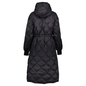 Vrouwen Geisha Fashion Geisha Dames Lange Puffer Jas 38501-10 Zwart