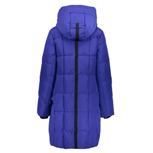 Vrouwen Geisha Fashion Geisha Dames Lange Puffer Jas 38534-12 Cobalt