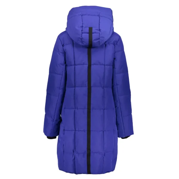 Vrouwen Geisha Fashion Geisha Dames Lange Puffer Jas 38534-12 Cobalt