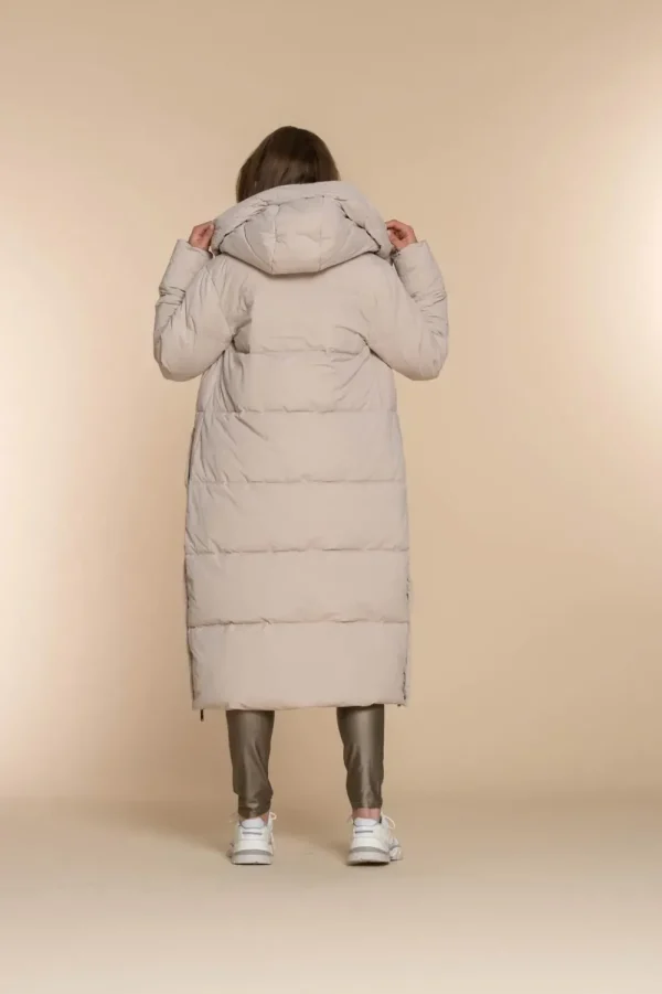 Vrouwen Geisha Fashion Geisha Dames Lange Puffer Jas 38569-21 Kit