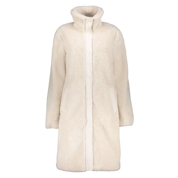 Vrouwen Geisha Fashion Geisha Dames Lange Teddy Jas 38539-12 Off-White