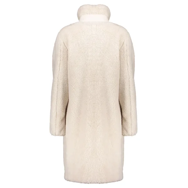 Vrouwen Geisha Fashion Geisha Dames Lange Teddy Jas 38539-12 Off-White