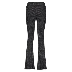 Vrouwen Geisha Fashion Geisha Dames Lurex Broek Met Strepen 31951-20 Zwart