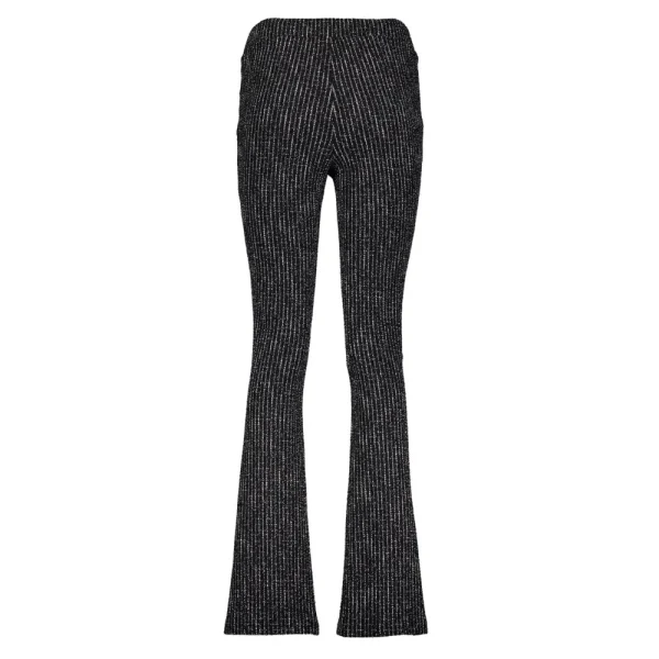 Vrouwen Geisha Fashion Geisha Dames Lurex Broek Met Strepen 31951-20 Zwart