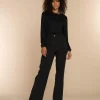 Vrouwen Geisha Fashion Geisha Dames Lurex Top 32605-41 Zwart