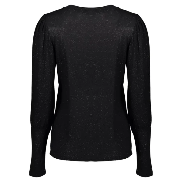 Vrouwen Geisha Fashion Geisha Dames Lurex Top 32868-24 Zwart