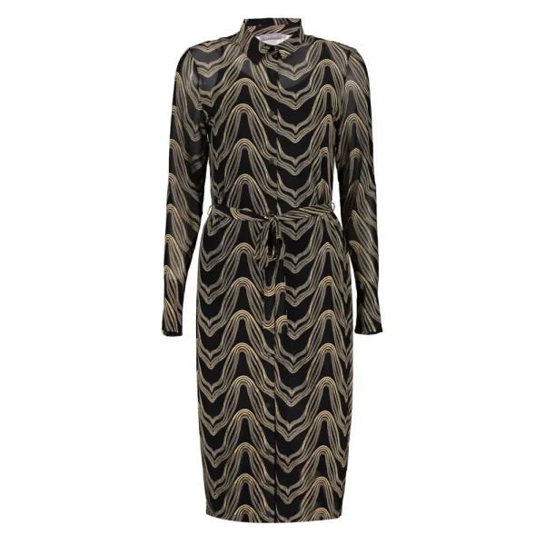 Vrouwen Geisha Fashion Geisha Dames Mesh Jurk 37871-14 Zwart