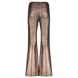 Vrouwen Geisha Fashion Geisha Dames Metallic Flared Jeans 31806-10 Copper
