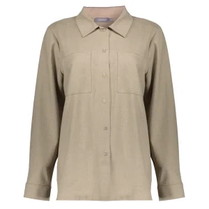 Vrouwen Geisha Fashion Geisha Dames Oversized Blouse 33686-20 Sand