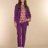 Vrouwen Geisha Fashion Geisha Dames Pantalon 31568-32 Paars