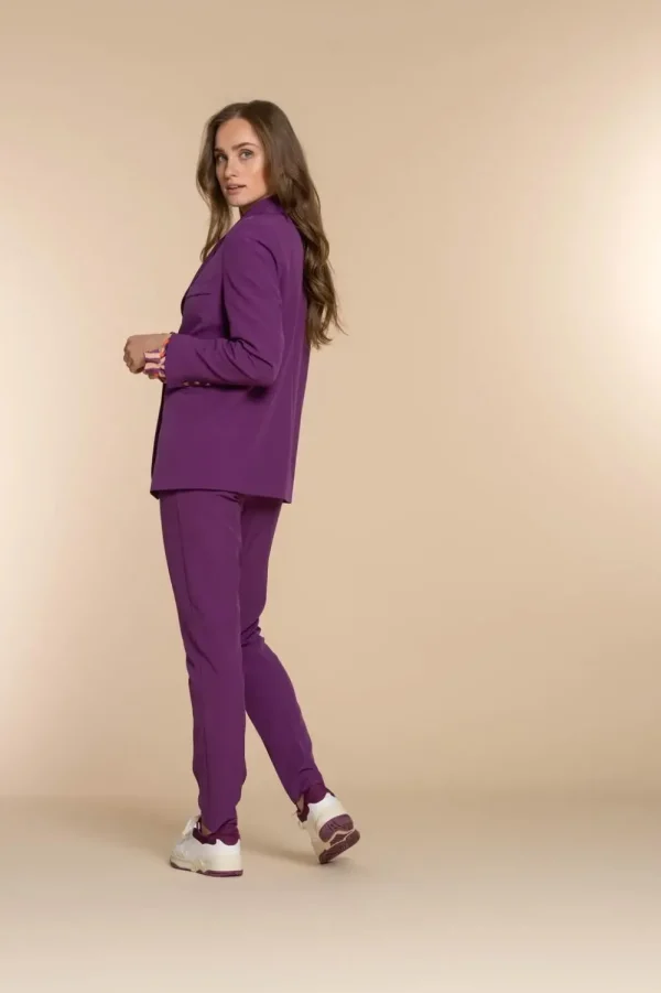 Vrouwen Geisha Fashion Geisha Dames Pantalon 31568-32 Paars