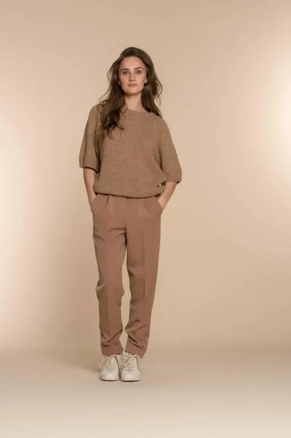 Vrouwen Geisha Fashion Geisha Dames Pantalon Met Naad 31551-60 Sand