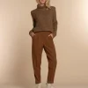 Vrouwen Geisha Fashion Geisha Dames Pantalon Met Naad 31551-60 Cinnamon