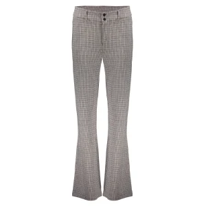 Vrouwen Geisha Fashion Geisha Dames Pantalon Met Print 31554-60 Black/White