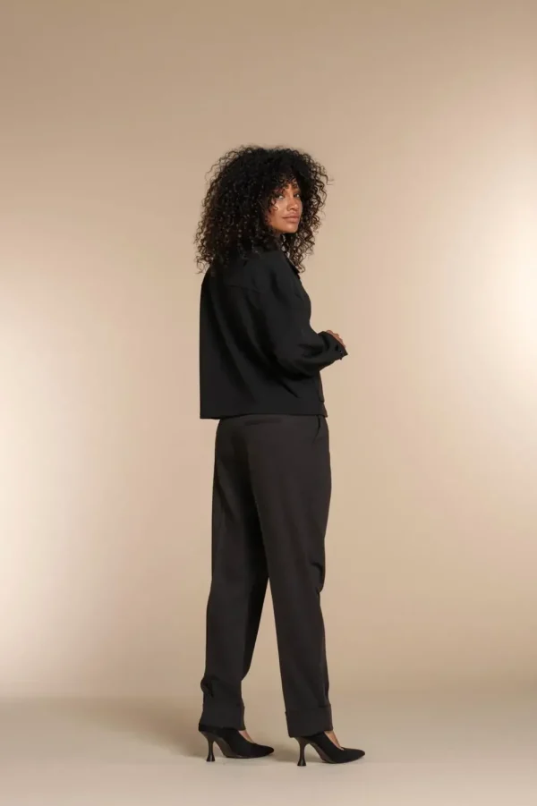 Vrouwen Geisha Fashion Geisha Dames Pantalon Met Naad 31525-10 Zwart