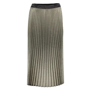 Vrouwen Geisha Fashion Geisha Dames Plisse Rok 36509-10 Bronze