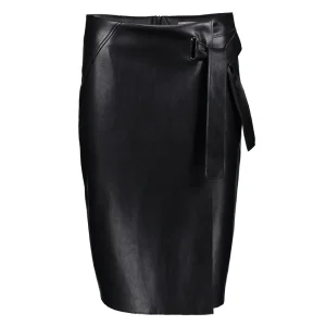 Vrouwen Geisha Fashion Geisha Dames Pu Kokerrok 36530-19 Zwart