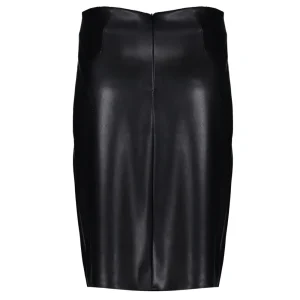 Vrouwen Geisha Fashion Geisha Dames Pu Kokerrok 36530-19 Zwart
