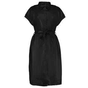 Vrouwen Geisha Fashion Geisha Dames Pu Leren Blouse Jurk 37501-10 Zwart