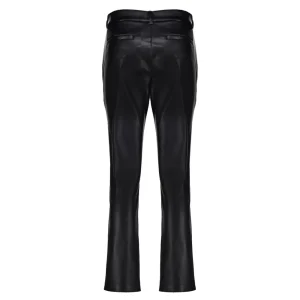 Vrouwen Geisha Fashion Geisha Dames Pu Leren Broek 31562-19 Zwart