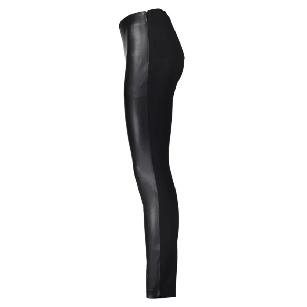 Vrouwen Geisha Fashion Geisha Dames Pu Leren Broek 31524-10 Zwart