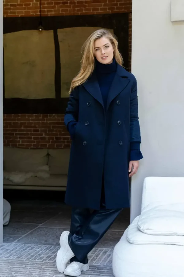 Vrouwen Geisha Fashion Geisha Dames Pu Leren Broek 31561-19 Navy