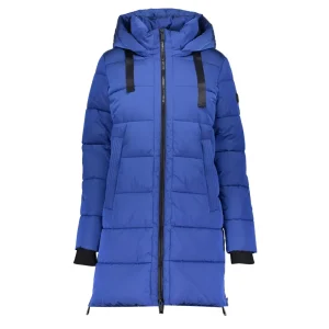 Vrouwen Geisha Fashion Geisha Dames Puffer Jas 38533-12 Royal Blue