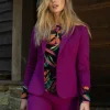 Vrouwen Geisha Fashion Geisha Dames Punto Blazer 35825-71 Cyclame