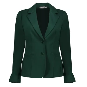 Vrouwen Geisha Fashion Geisha Dames Punto Blazer 35825-71 Forest Green