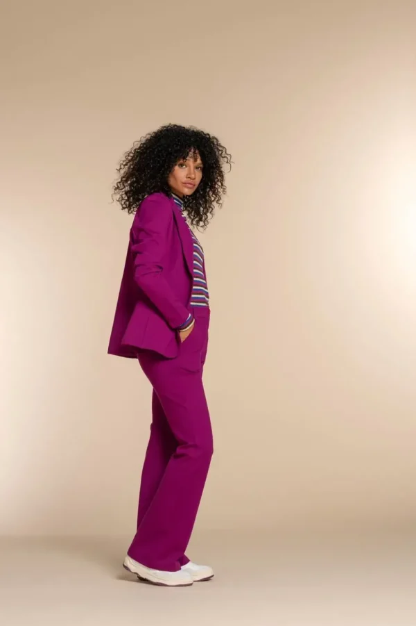 Vrouwen Geisha Fashion Geisha Dames Punto Blazer 35825-71 Cyclame