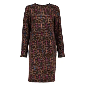 Vrouwen Geisha Fashion Geisha Dames Rechtvallende Jurk 37638-20 Zwart