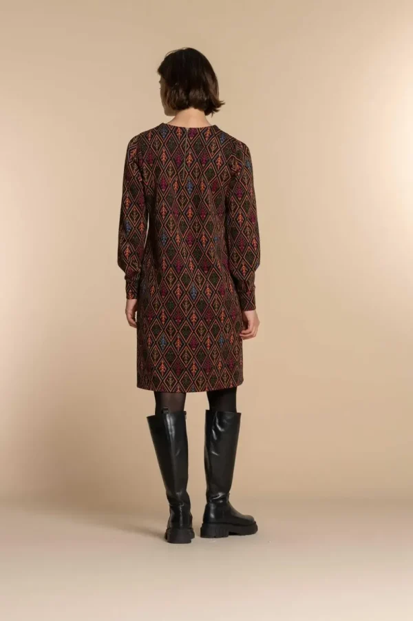 Vrouwen Geisha Fashion Geisha Dames Rechtvallende Jurk 37638-20 Zwart
