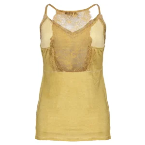 Vrouwen Geisha Fashion Geisha Dames Singlet 82528-70 Mustard