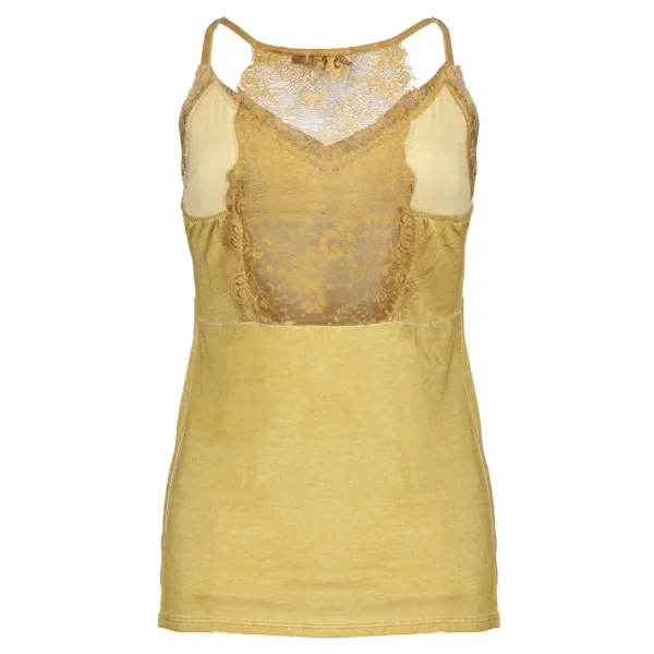 Vrouwen Geisha Fashion Geisha Dames Singlet 82528-70 Mustard