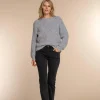 Vrouwen Geisha Fashion Geisha Dames Skinny Jeans 31595-60 Lou Black Denim